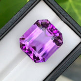 Faceted Amethyst Loose Gemstone, Purple Amethyst Gemstone From Brazil